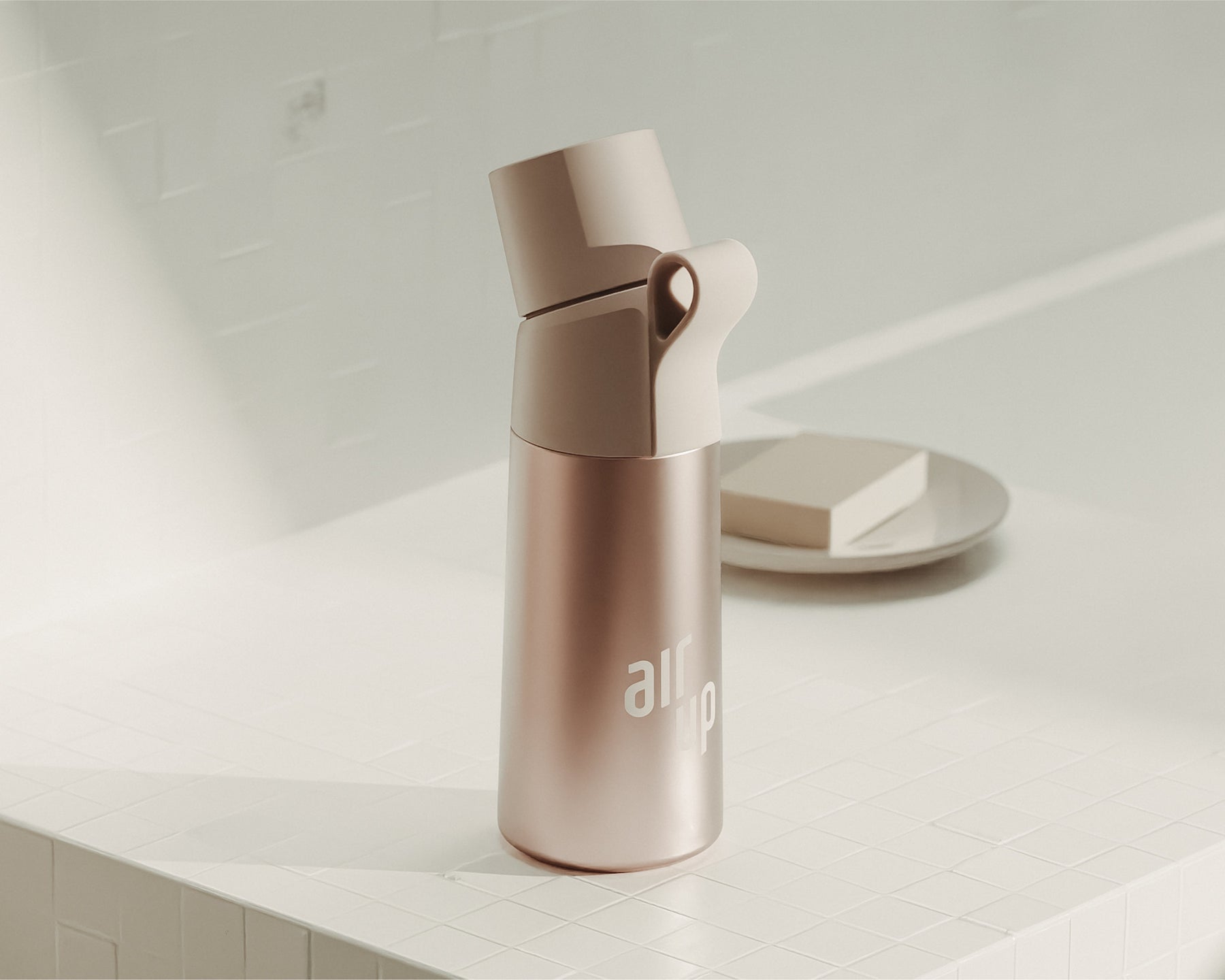 air up® Twist Pro Steel Bottle - 480 ml Blush Quartz