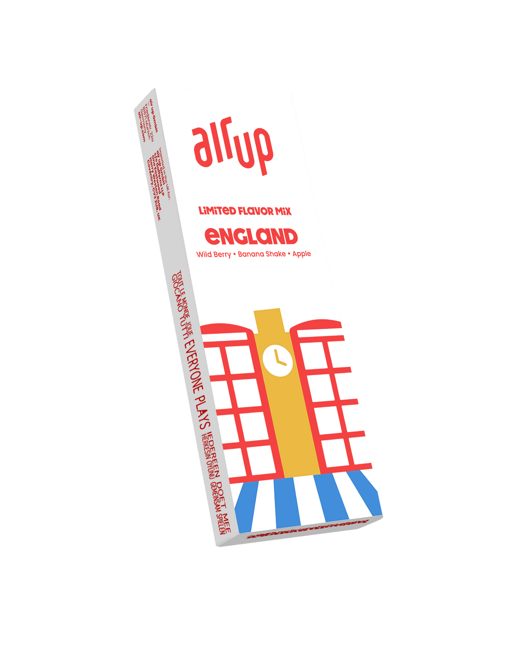 Everyone Plays - England Probierpaket 3 Pods